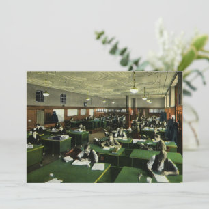 Vintages Geschäft, Journalisten im Zeitungsbüro