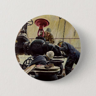 Vintages Geschäft, Seefahrt Button