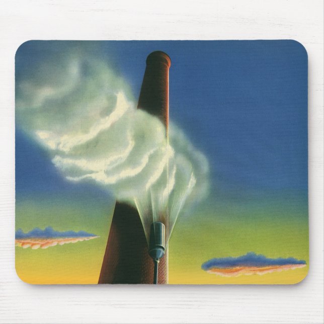 Vintages Geschäft, Steam Whistle Factory Sunrise Mousepad (Vorne)