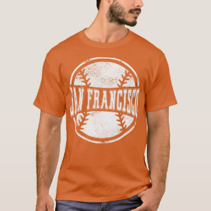Vintages Geschenk des San Francisco Baseball Baseb T-Shirt