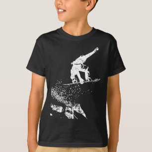 Vintages Geschenk für Snowboarder Wintersport Desi T-Shirt
