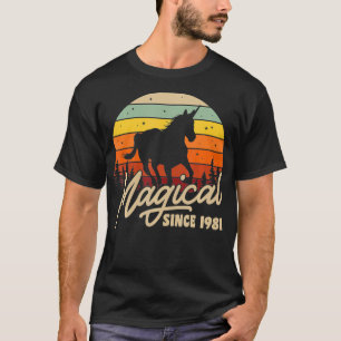 Vintages Geschenk zum 39. Geburtstag Magisch Seit T-Shirt