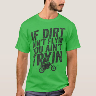 Vintages gestörtes Motocross T-Shirt
