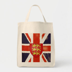 Vintages Gewerkschafts-Jack-Wappen Taschen-Tasche Tragetasche