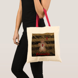 Vintages Gingerbrett-Geschenktasche Tragetasche