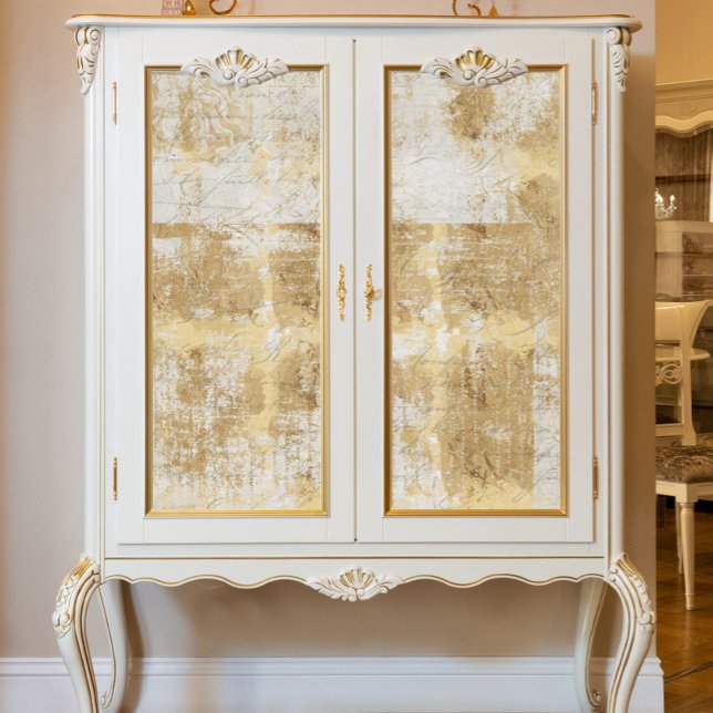 Vintages Gold Script Ephemera Seidenpapier (Von Creator hochgeladen)