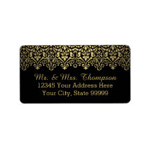 Vintages Golden Lace Elegantes Hochzeitsplatz