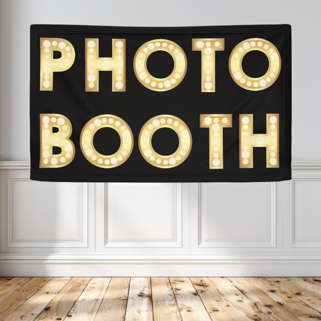 Vintages Goldfestzelt beschriftet Banner (Von Creator hochgeladen)