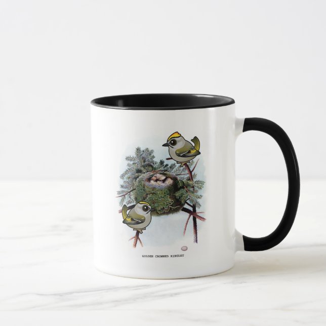 Vintages goldgekröntes Kinglet Tasse (Rechts)
