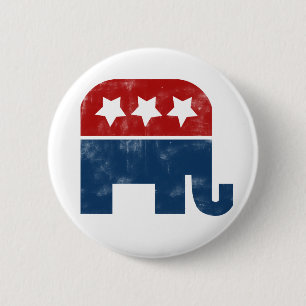 Vintages GOP-Logo Button