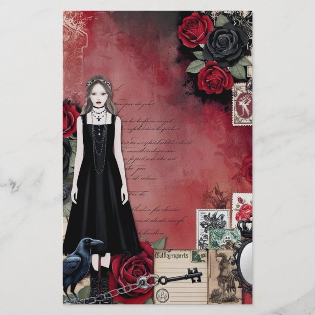 Vintages Gothic Scrapbook (Vorderseite)