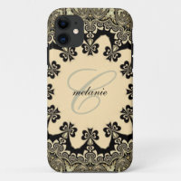 Vintages Gothic Tribal Lace Monogram iPhone 5