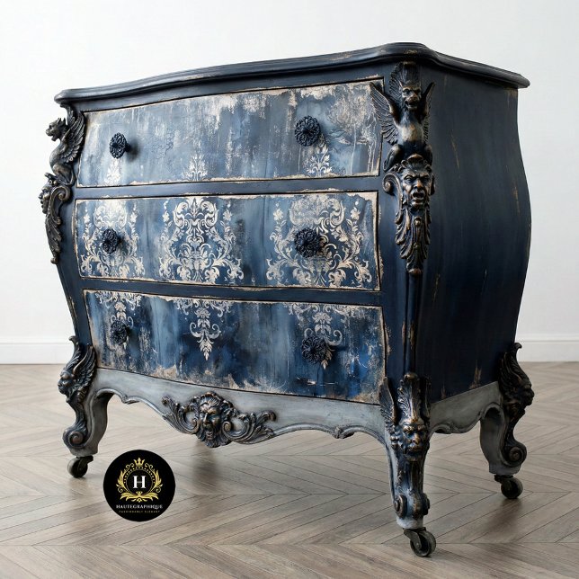 Vintages gotisches Hochzeitsdesign Seidenpapier (Von Creator hochgeladen)