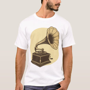 Vintages Gramophon T-Shirt