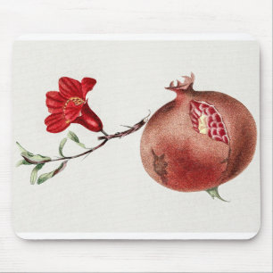 Vintages Granatapfel Mousepad