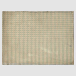 Vintages Green Diamond-Muster Seidenpapier