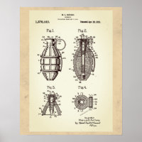 Vintages Grenade-Patent