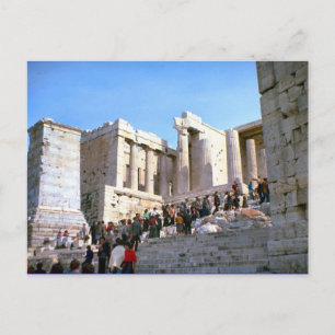 Vintages Griechenland, Athen, Akropolis, Postkarte
