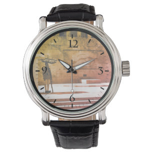 Vintages Griechenland Athens Grab des unbekannten Armbanduhr