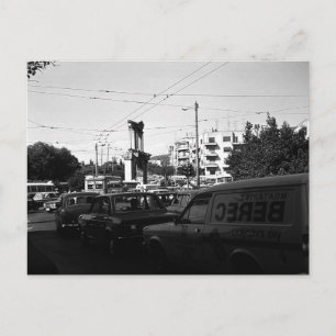 Vintages Griechenland Athens Syntagma Square Postkarte