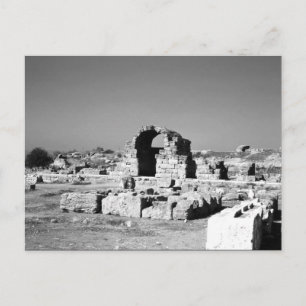 Vintages Griechenland Geschäfte Ancient Corinth Ag Postkarte