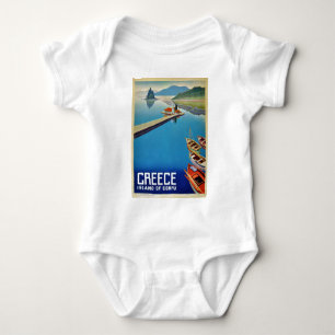 Vintages Griechenland - Insel Korfu Baby Strampler