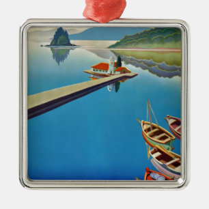 Vintages Griechenland - Insel Korfu Ornament Aus Metall