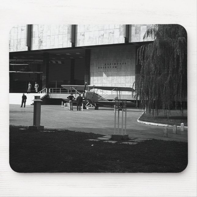 Vintages griechisches Armeemuseum Athen Mousepad (Vorne)