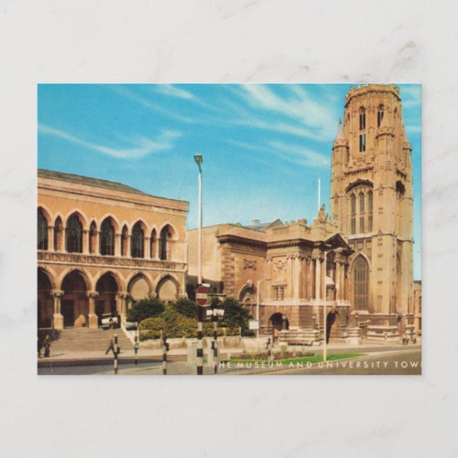 Vintages Großbritannien, Universität Bristol, Will Postkarte (Vorderseite)