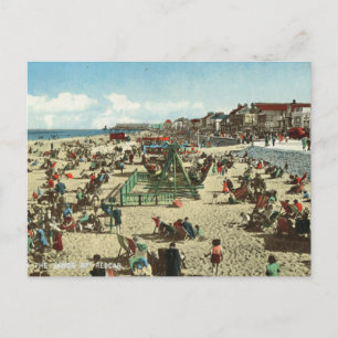 Vintages Großbritannien, Urlaub am Meer, Redcar Postkarte