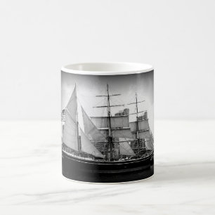 Vintages Großschiff Kaffeetasse