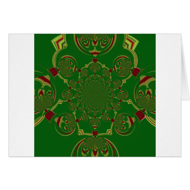 Vintages Grün (Vorderseite (Horizontal))