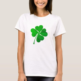 Vintages grünes Glück am St. Patrick's Day T-Shirt