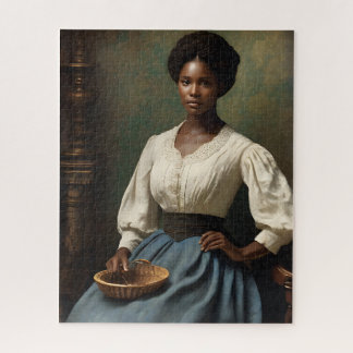 Vintages Haar Puzzle