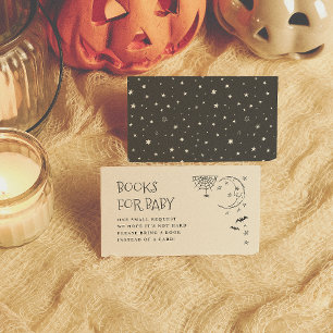 Vintages Halloween Baby braut Bücher für Baby Begleitkarte