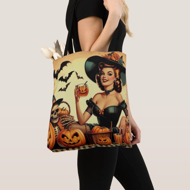 Vintages Halloween-Button (Von Nahem)