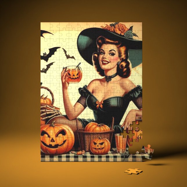 Vintages Halloween-Button Puzzle (Von Creator hochgeladen)