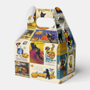 Vintages Halloween Ephemera Geschenkschachtel