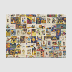 Vintages Halloween Ephemera Seidenpapier