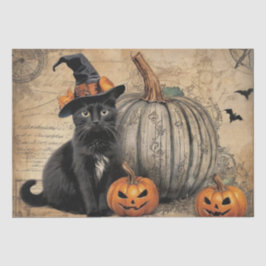 Vintages Halloween Ephemera Seidenpapier