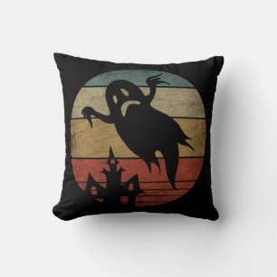 Vintages Halloween-Ghost Kissen