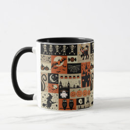 Vintages Halloween, Halloween Nostalgie Tasse