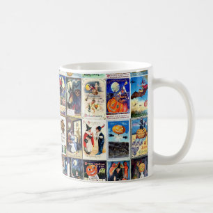 Vintages Halloween Kaffeetasse