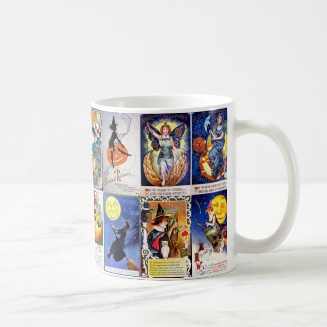 Vintages Halloween Kaffeetasse (Rechts)