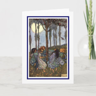 Vintages Halloween Karte