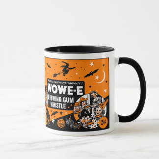 Vintages Halloween-Kaugummi-Pfeifen Tasse