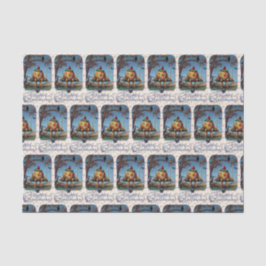 Vintages Halloween-Kürbis-Partygewebe Seidenpapier