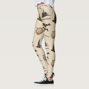 Vintages Halloween Leggings
