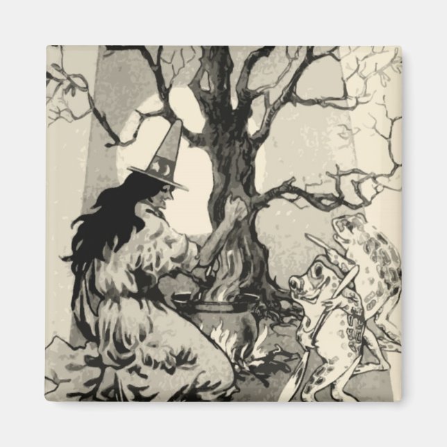 Vintages Halloween Magnet (Vorne)