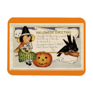 Vintages Halloween-Magnet Magnet